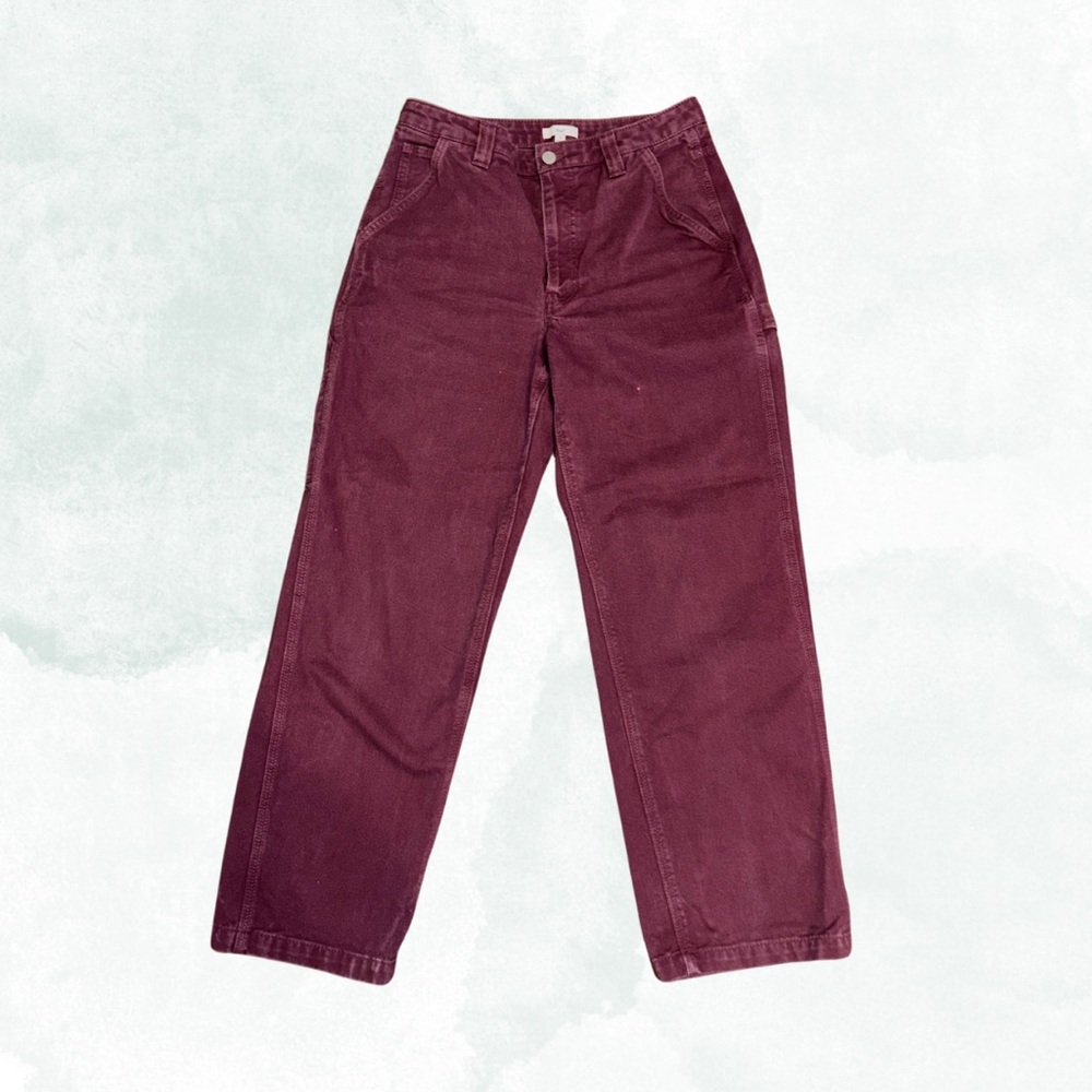 Dark purple Aritizia Tna utility/workwear carpenter pants, size 8